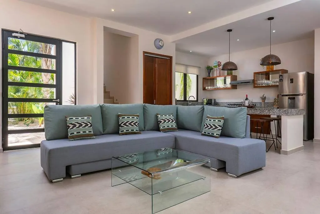 Villa Wonderful Tropical Home 3Br, Garden, Private Pool. Tulum
