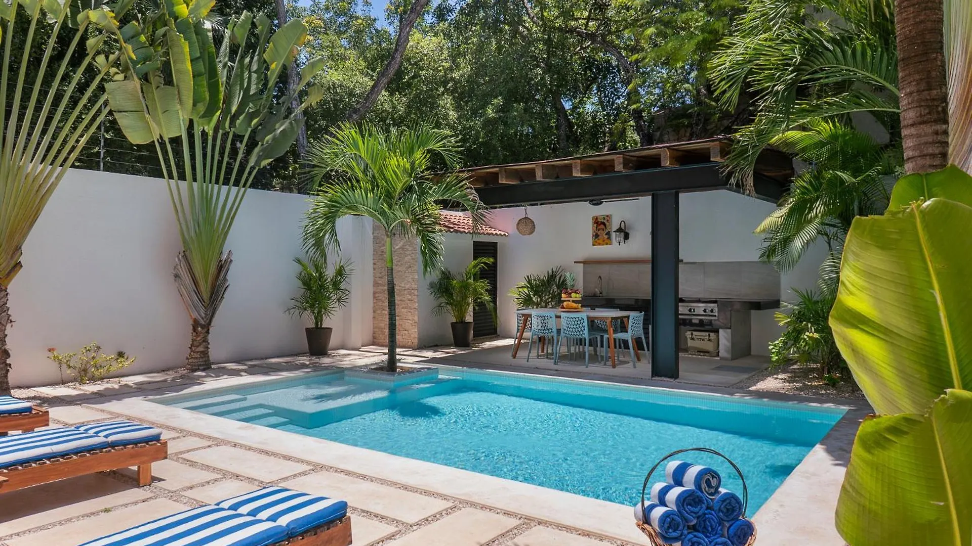 Wonderful Tropical Home 3Br, Garden, Private Pool. Tulum 0*,  Mexico